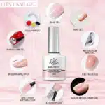 Born Pretty Silky White Series 10 In 1 Nail Glue Gel (10ml)