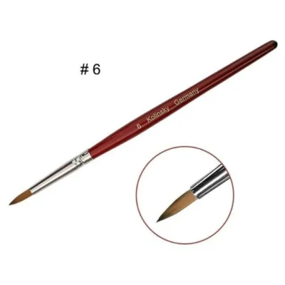 Kolinsky Germany Acrylic Brush (size 06)