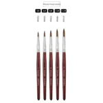 Kolinsky Germany Acrylic Brush (size 04)