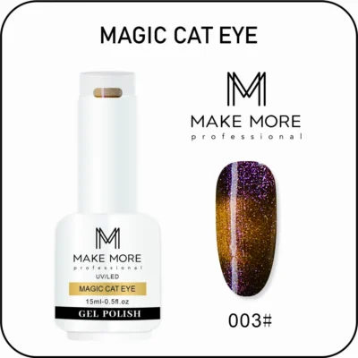 Amazon.com : YOKE FELLOW Rainbow Cat Eye Gel Nail Polish, 10ML Universal  Rainbow Holographic 9D Cat Eye CatEye Gel Polish Nail Art Nail Salon  Manicure 1 Bottle Blue : Beauty & Personal Care