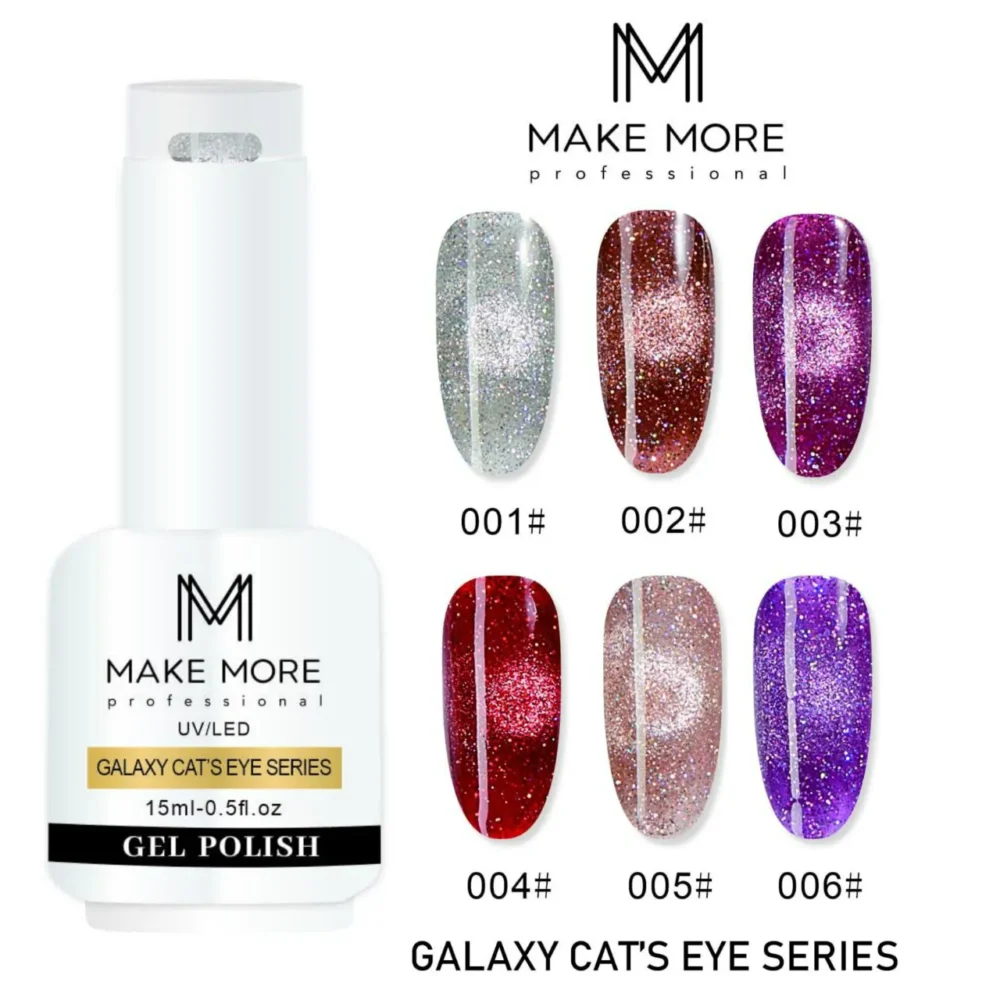 Make More Galaxy Cats Eye Gel Polish (15ml) 006