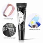 Born Pretty Black Tulip Stamping Gel (8ml)