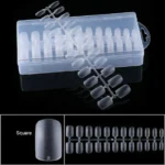 Short Square Pre Buffed Gel Nail Tips Box (300 Pcs)