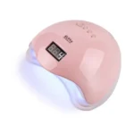 Sun5 UV LED Lamp With Infrared Sensor And Detachable Tray (Pink 48W)