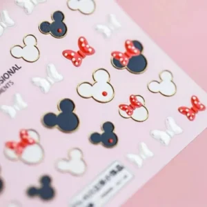 Mickey And Minnie 5d Stickers Sheet