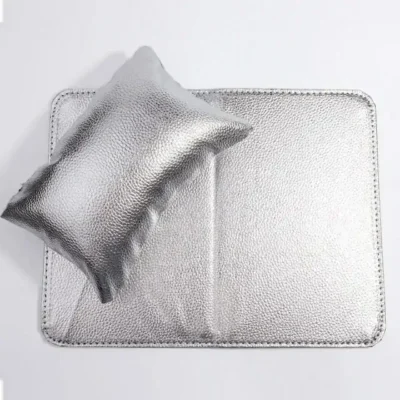 Hand Rest Pillow With Mat (silver)