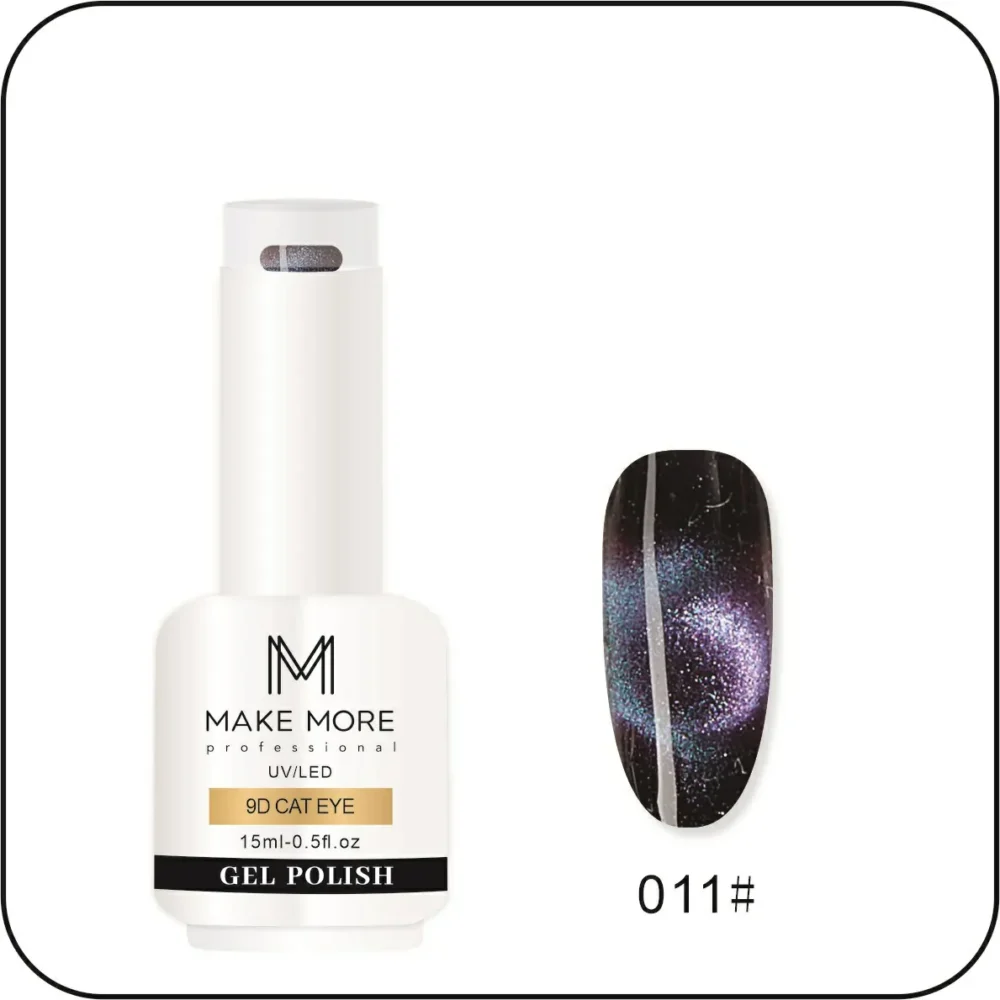 Make More 9d Cat Eye Gel Polish (15ml) 011