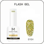 Make More Flash Glitter Gel Polish (15ml) 010