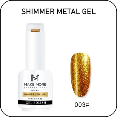 Make More Shimmer Metal Gel Polish (15ml) 003