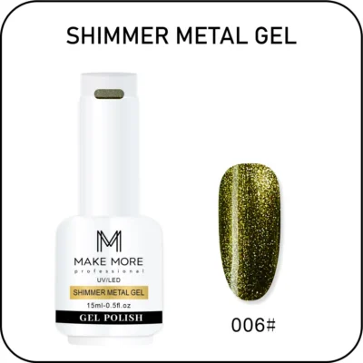Make More Shimmer Metal Gel Polish (15ml) 006