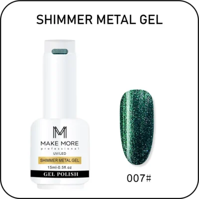 Make More Shimmer Metal Gel Polish (15ml) 007