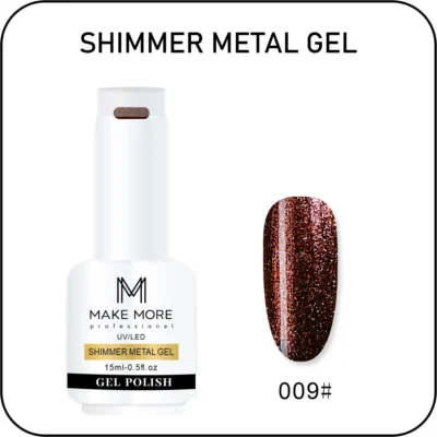 Make More Shimmer Metal Gel Polish (15ml) 009