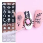 Bohemian Jewelry Nail Stamping Plate (XY-N09)