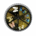 Charms And Caviar Beads Nail Accessories Wheel