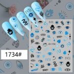 Evil Eyes Sticker Sheets (jo-1734)