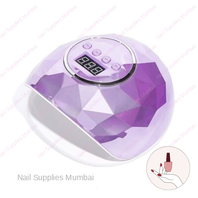 Purple Holographic Uv Led Nail Art Lamp (86 Watt)