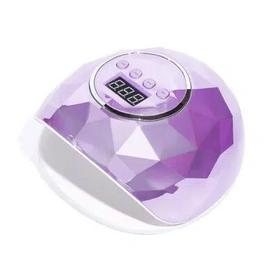 Purple Holographic Shine Uv Led Nail Art Lamp (86 Watt)