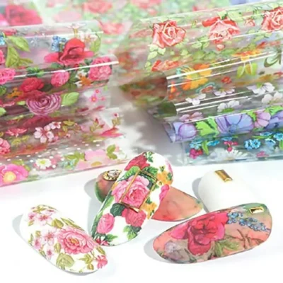 Floral Print Transfer Foil Box