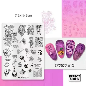 Halloween Theme Nail Stamping Plate (xy2022-a13)