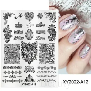 Lace Design Stamping Plate (Xy2022-A12)