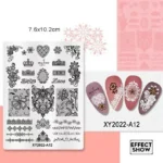 Lace Design Stamping Plate (XY2022-A12)