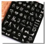 Sexy Lady And Pole Dancer Stamping Plate (xy2022-a04)