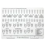 Acrylic Nail Art Training Silicon Mat