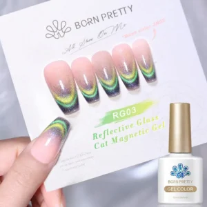 Born Pretty Reflective Glass Cat Magnetic Gel Polish Rg03 (10ml)