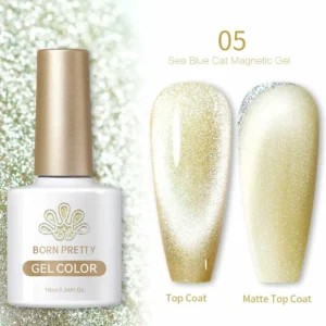 Born Pretty Sea Blue Cat Magnetic Gel Polish Sb05 (10ml)