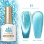 Born Pretty Sea Blue Cat Magnetic Gel Polish SB16 (10ml)