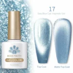 Born Pretty Sea Blue Cat Magnetic Gel Polish SB17 (10ml)