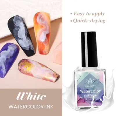 Born Pretty White Watercolor Blooming Ink (15ml)