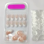 French Manicure Press On Nails