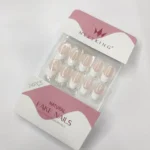French Manicure Press On Nails