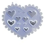 Heart Shaped Silicone Nail Art Mold