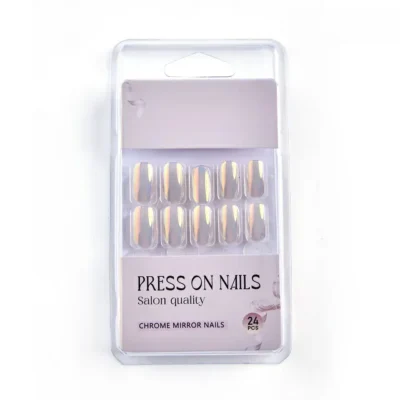 Lavender Pearl Salon Quality Press On Nails (set Of 24 Nails)