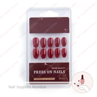 Salon Quality Cat Eye Press On Nails (set Of 24 Nails)