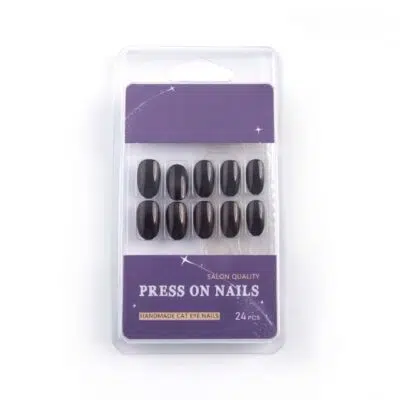 Salon Quality Cat Eye Press On Nails (set Of 24 Nails)