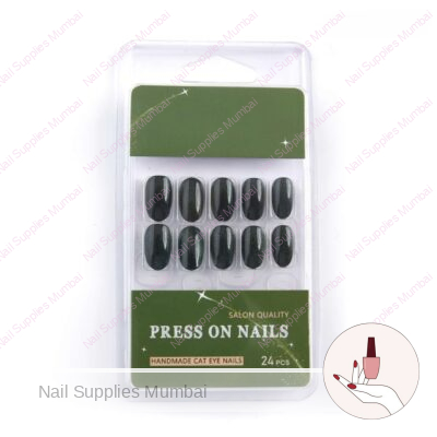 Salon Quality Cat Eye Press On Nails (set Of 24 Nails)