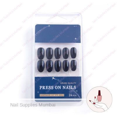 Salon Quality Cat Eye Press On Nails (set Of 24 Nails)