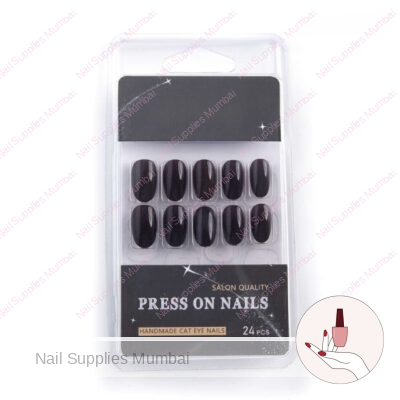 Salon Quality Cat Eye Press On Nails (set Of 24 Nails)