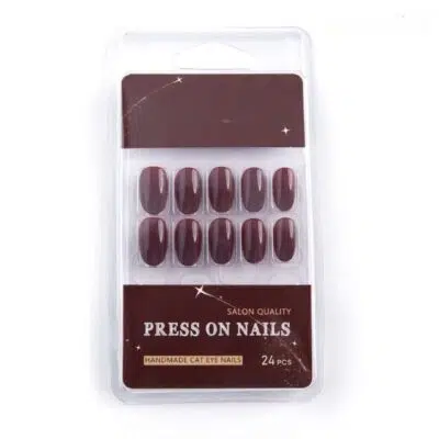 Salon Quality Cat Eye Press On Nails (set Of 24 Nails)