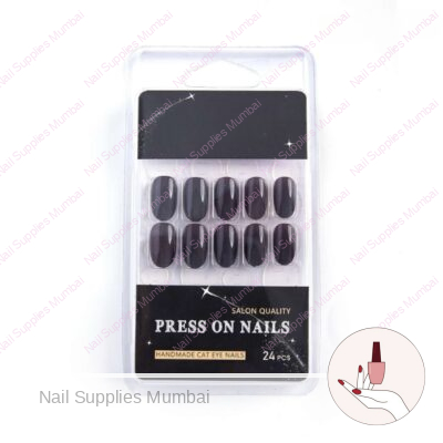 Salon Quality Cat Eye Press On Nails (set Of 24 Nails)