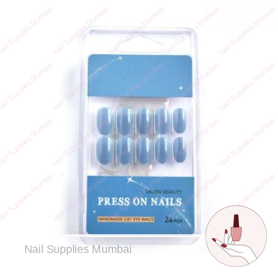 Salon Quality Cat Eye Press On Nails (set Of 24 Nails)