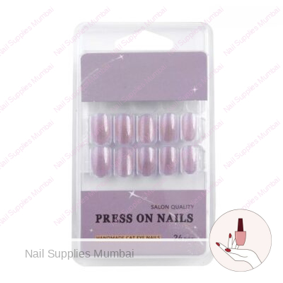 Salon Quality Cat Eye Press On Nails (set Of 24 Nails)