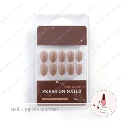 Salon Quality Cat Eye Press On Nails (set Of 24 Nails)