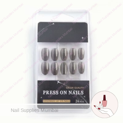 Salon Quality Cat Eye Press On Nails (set Of 24 Nails)