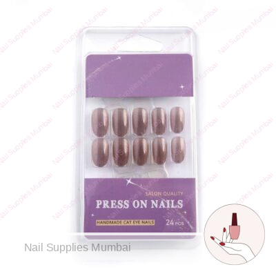 Salon Quality Cat Eye Press On Nails (set Of 24 Nails)