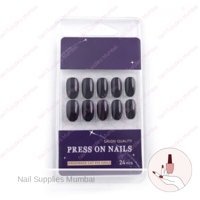 Salon Quality Cat Eye Press On Nails (set Of 24 Nails)