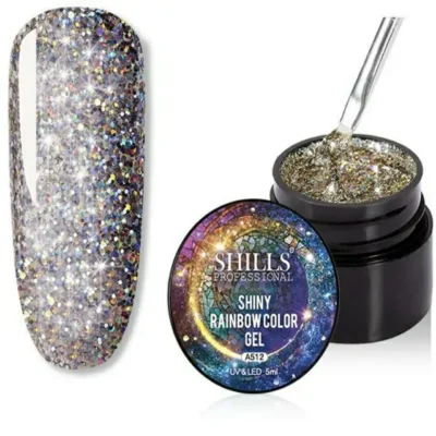 Shills Professional Shiny Rainbow Color Painting Gel - A512 (5ml)